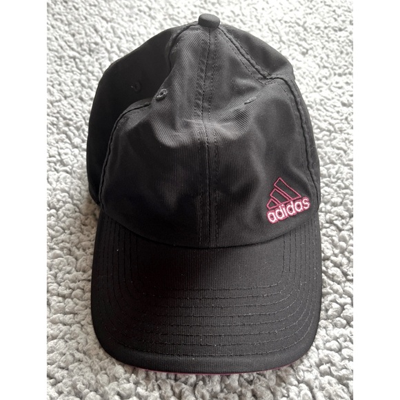 adidas Accessories - Adidas Classic Black Pink & White Active Hat.